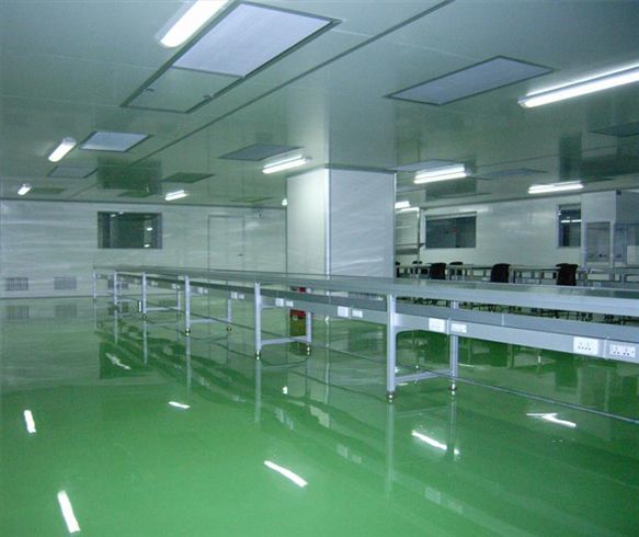 环氧树脂薄涂防静电地坪涂装